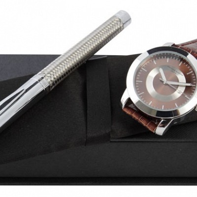 SPMR175 seturi de cadou cu ceasuri si pixuri de lux Jean Louis Scherrer
