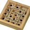 Jocuri promotionale de labirint din lemn cu bila metalica - 0501035
