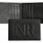 Portofele pentru carduri, Nina Ricci, din piele neagra - Evocation RLC220