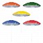 Umbrele promotionale de plaja cu 8 panele si diametru de 150 cm - V7675