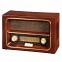 Radiouri AM FM promotionale cu design retro realizate din lemn - 8106029
